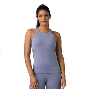 prAna Becksa Tank Women's Morning Glory Heather Medium